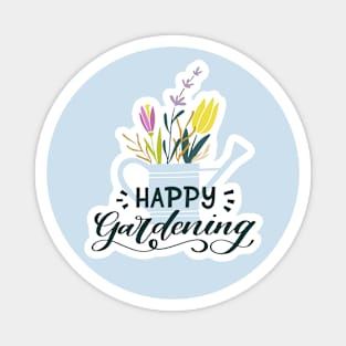 Happy Gardening Magnet